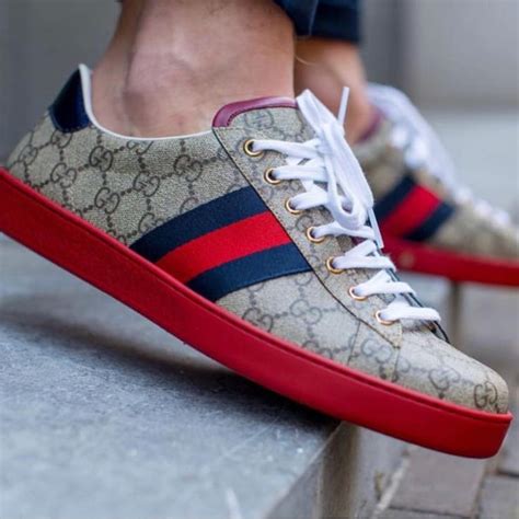 gucci sneakers men outfit|authentic Gucci sneakers for men.